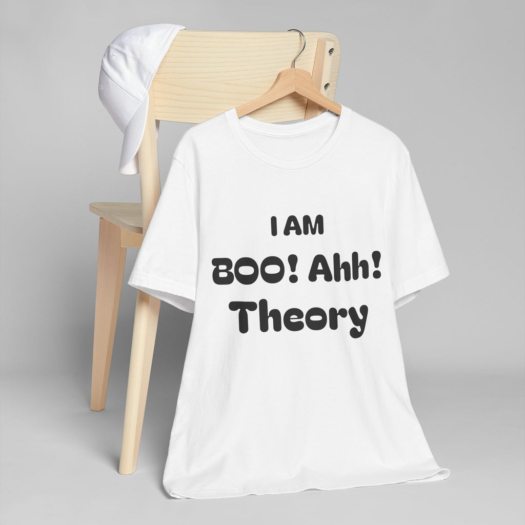 I Am BOO! Ahh! Theory Unisex Jersey T-Shirt - Fun Halloween Casual Tee