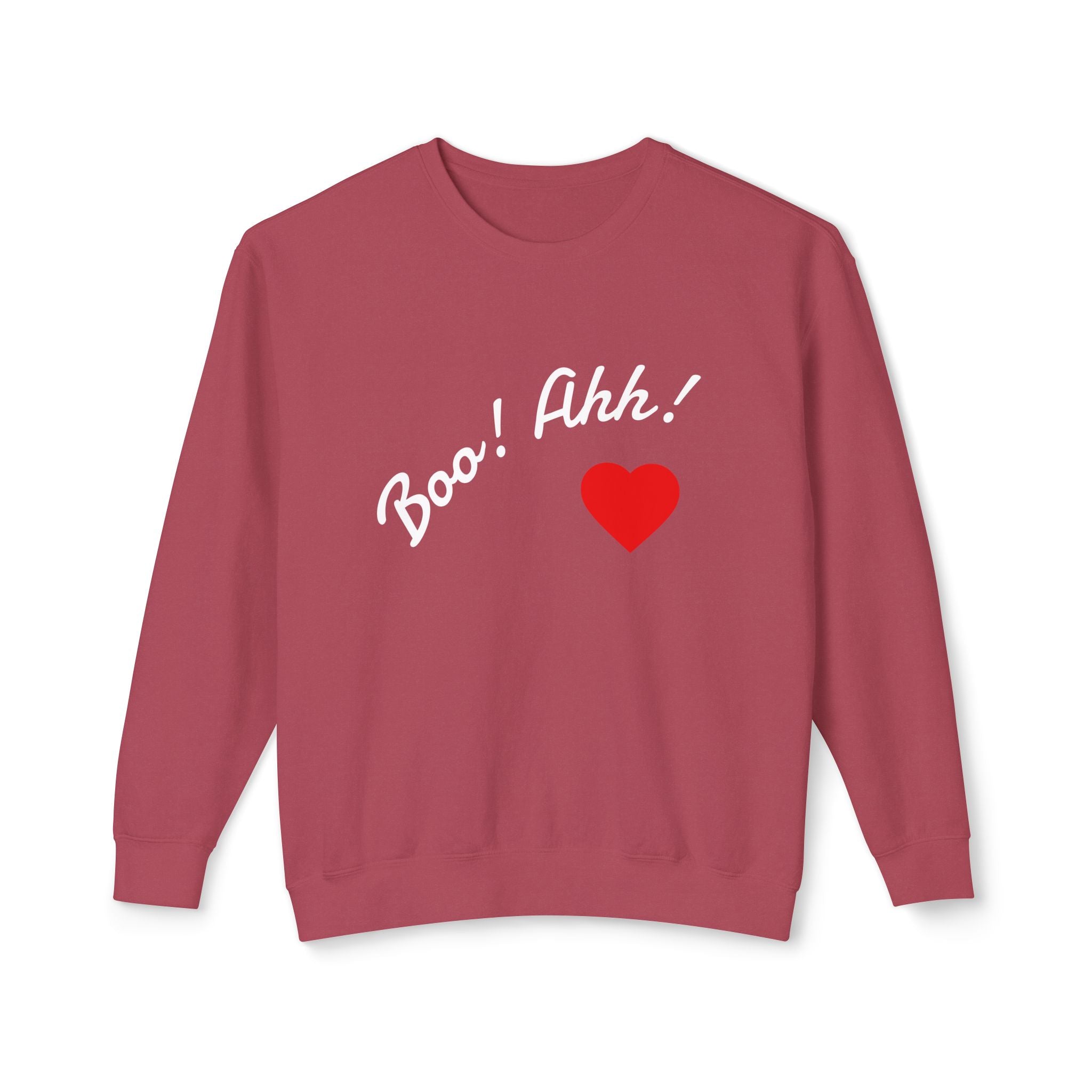 Boo Ahh Unisex Sweatshirt for Busy Couples in Love