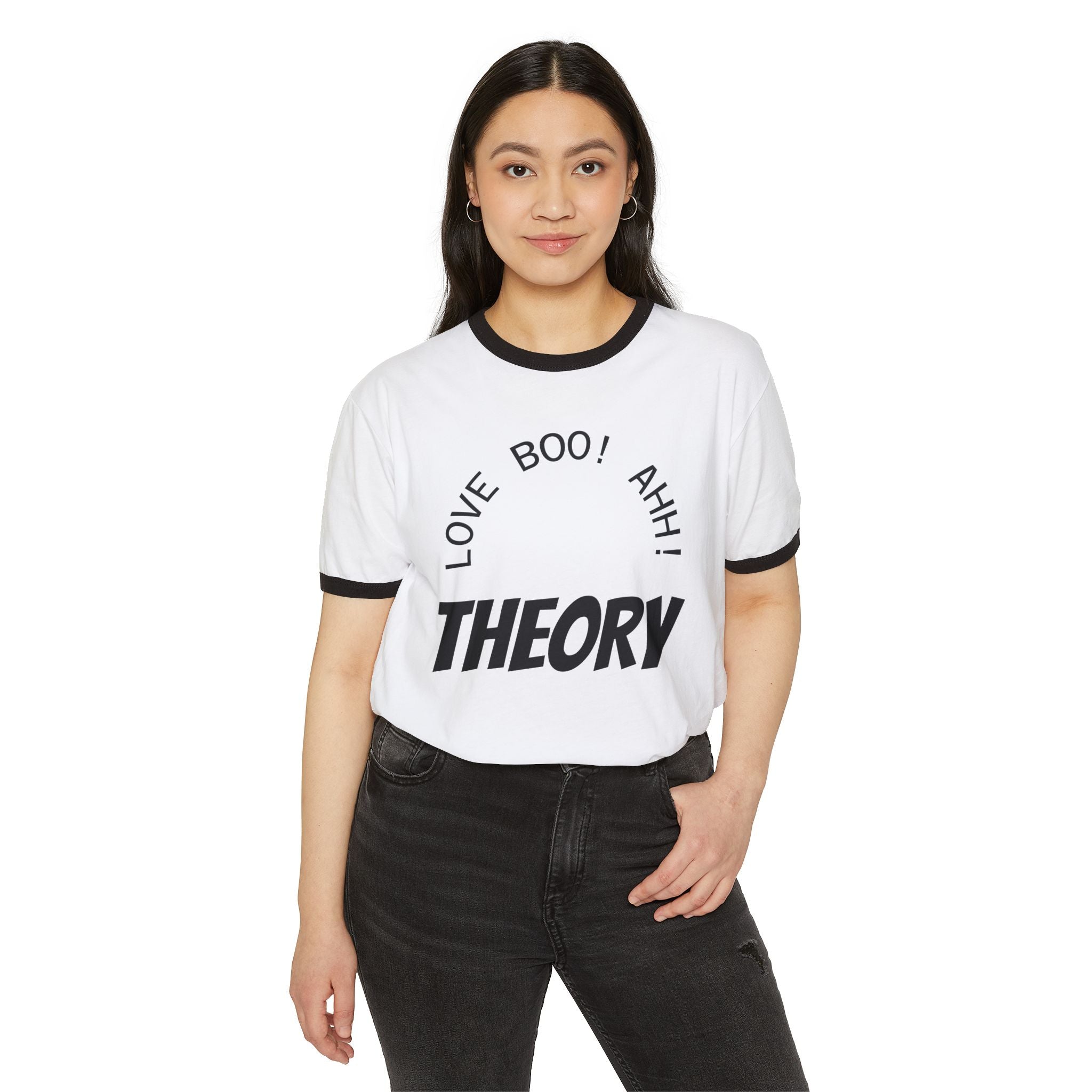 Ringer T-Shirt Love Boo Ahh Theory