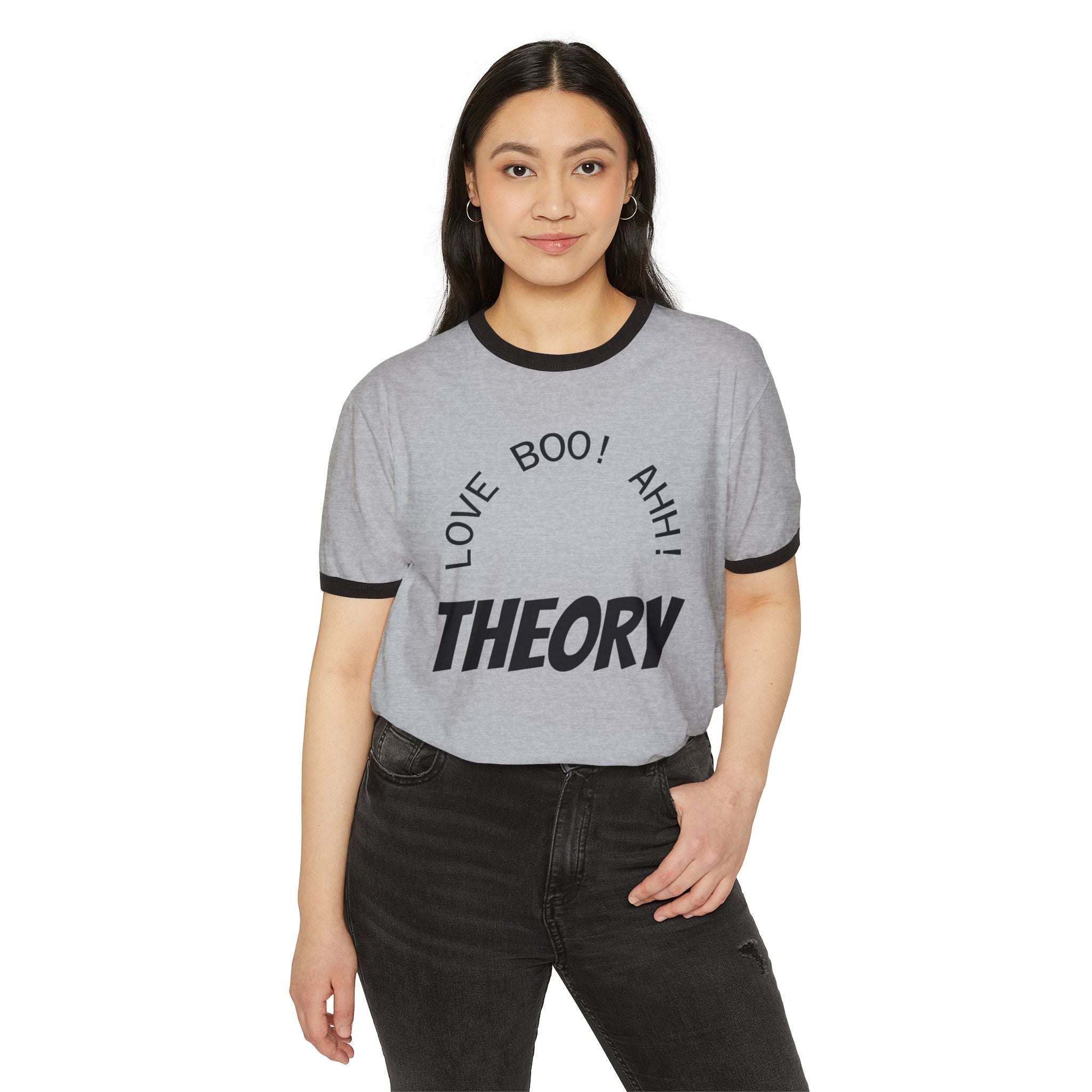 Ringer T-Shirt Love Boo Ahh Theory