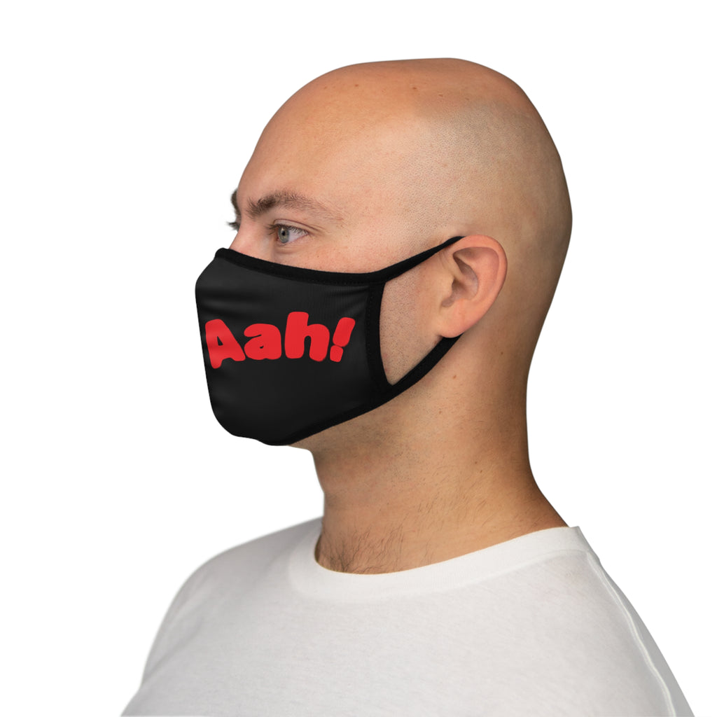 Boo! Aah! Fitted Face Mask - Fun Halloween Safety Gear