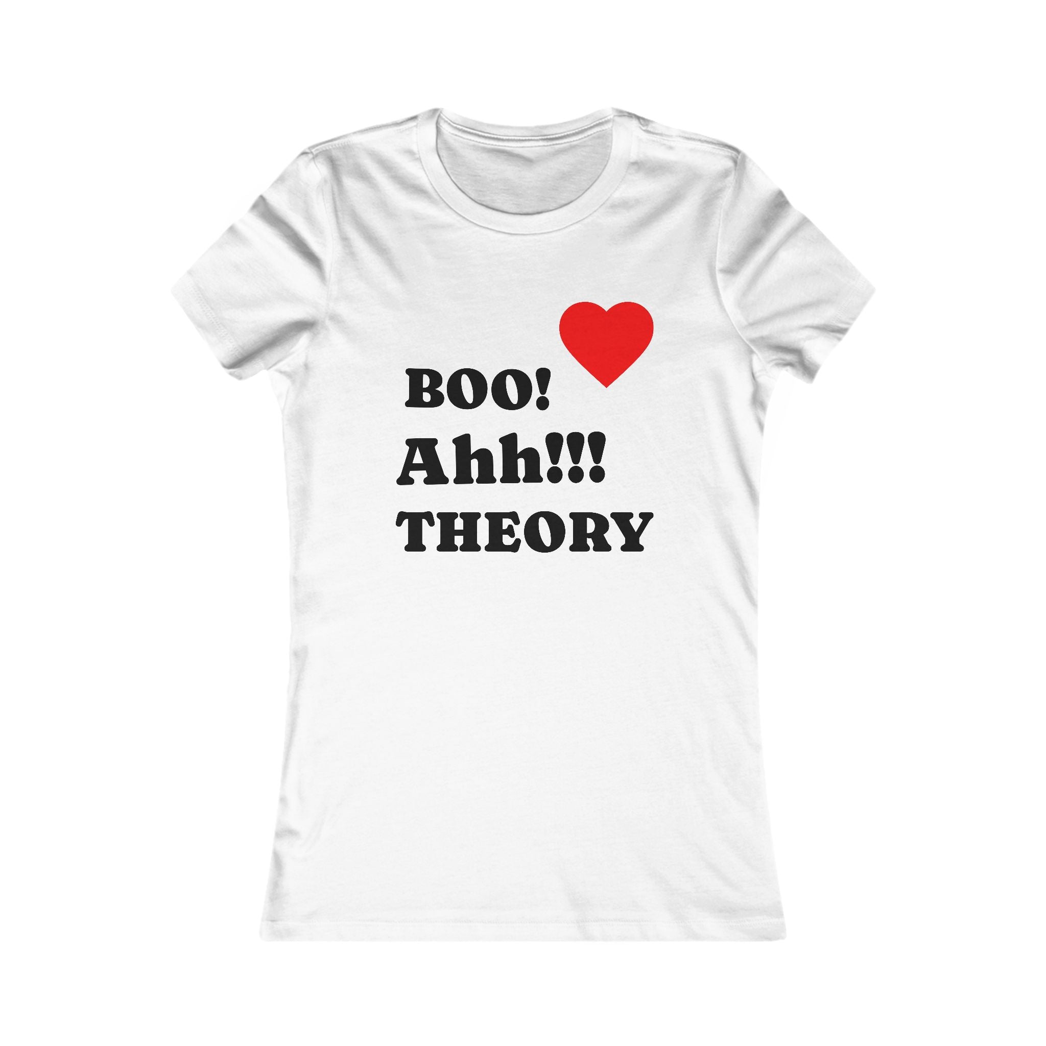 Boo! Heart Ahh!!! Theory Women's Tee