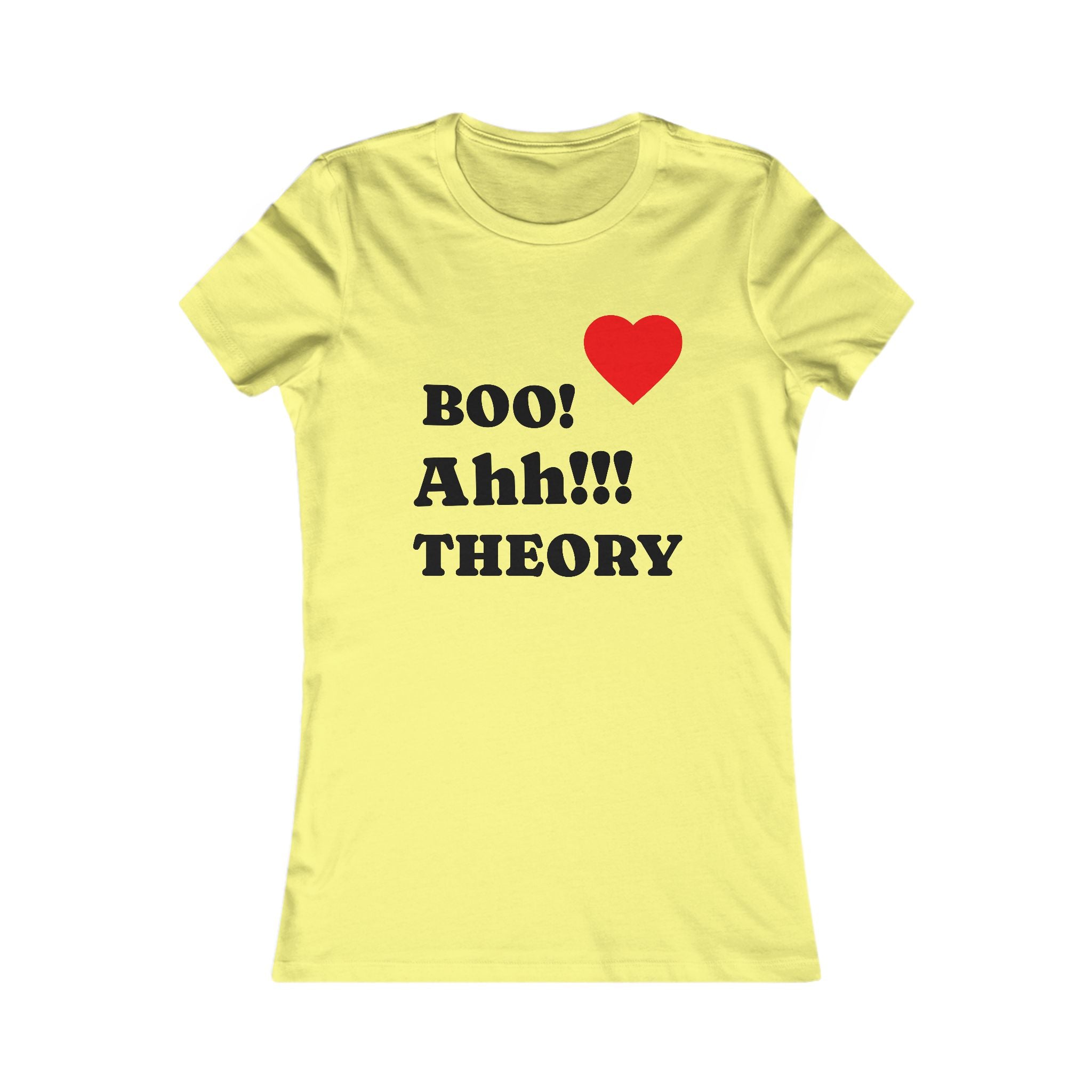 Boo! Heart Ahh!!! Theory Women's Tee
