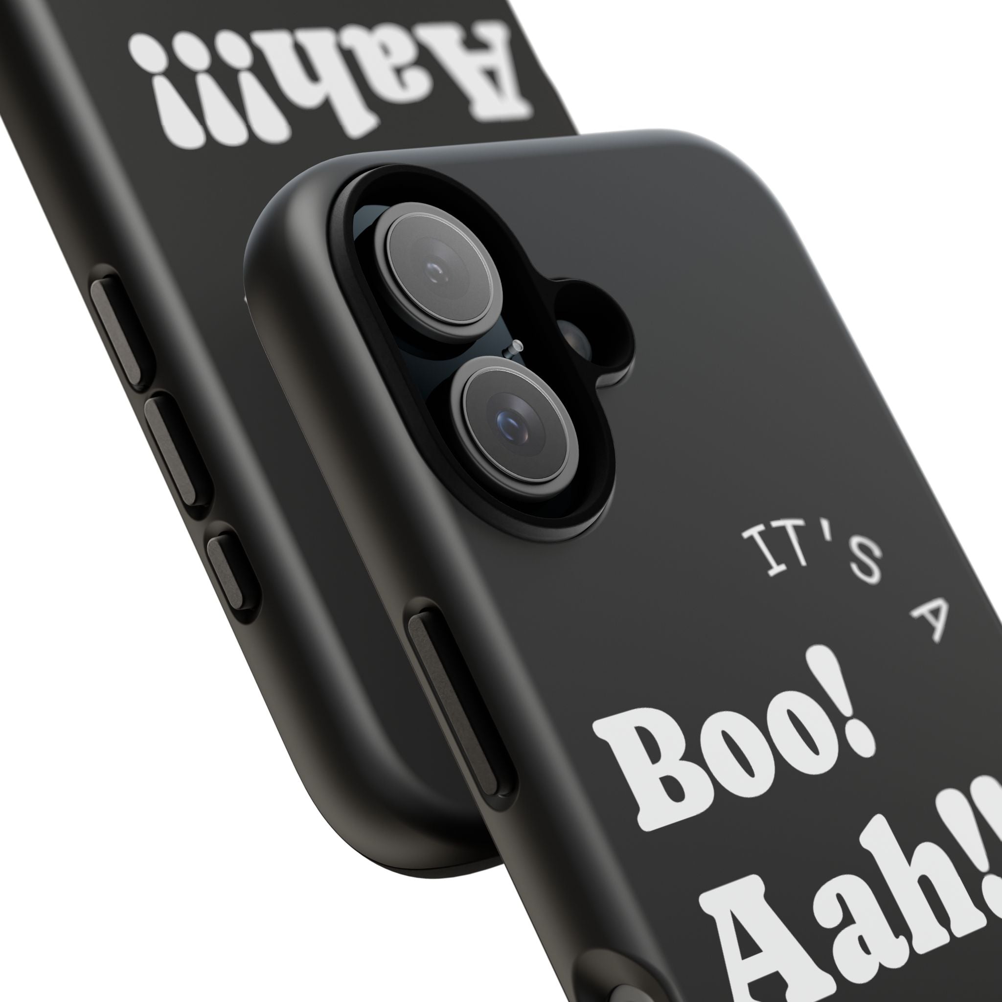 Phone Case - Boo! Aah! Design for Couples in Love