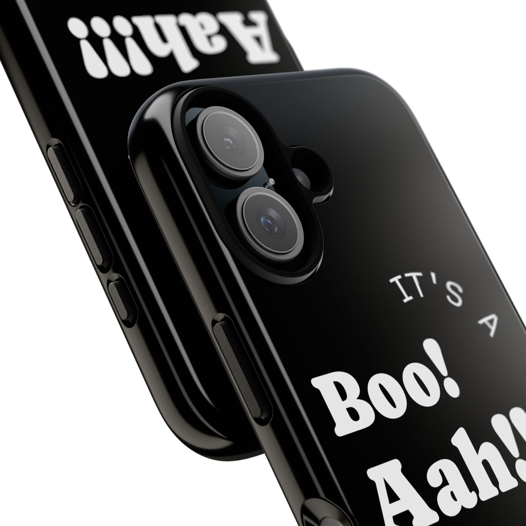 Phone Case - Boo! Aah! Design for Couples in Love