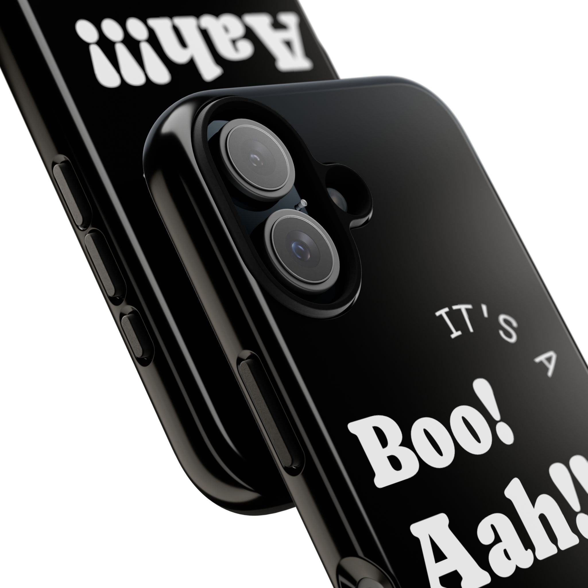 Phone Case - Boo! Aah! Design for Couples in Love