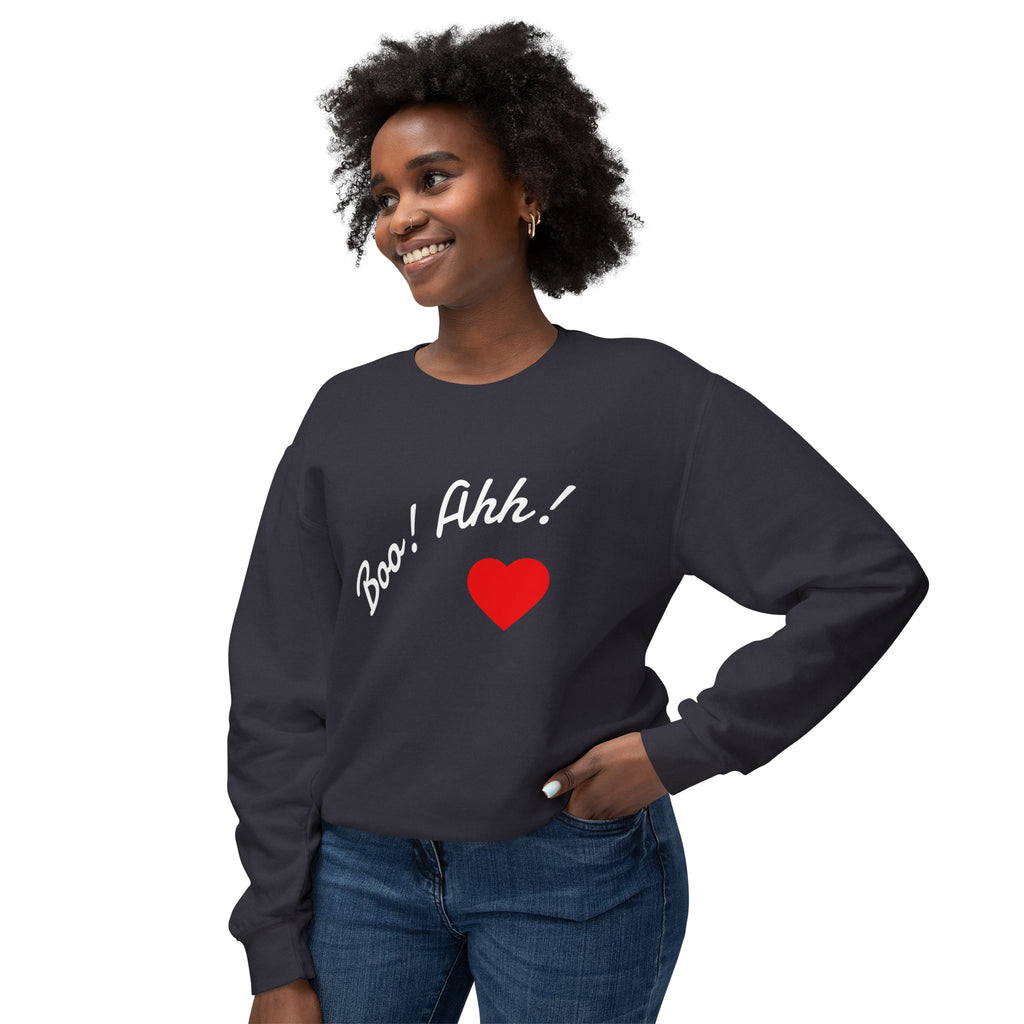 Boo Ahh Unisex Sweatshirt for Busy Couples in Love